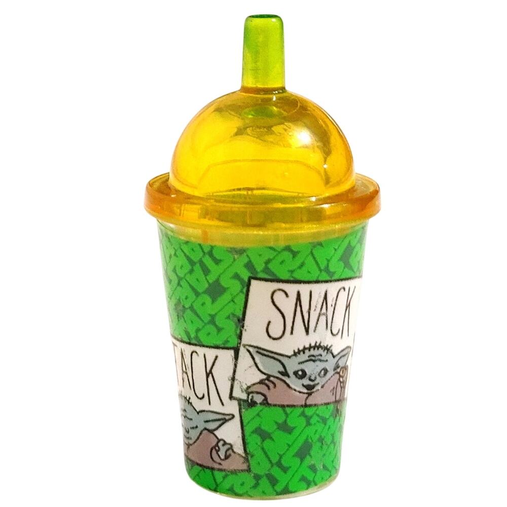 Zuru Disney Mini Brands Baby Yoda Cup 'Protect Attack Snack' Star Wars Baby Yoda